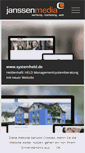 Mobile Screenshot of janssen-media.de